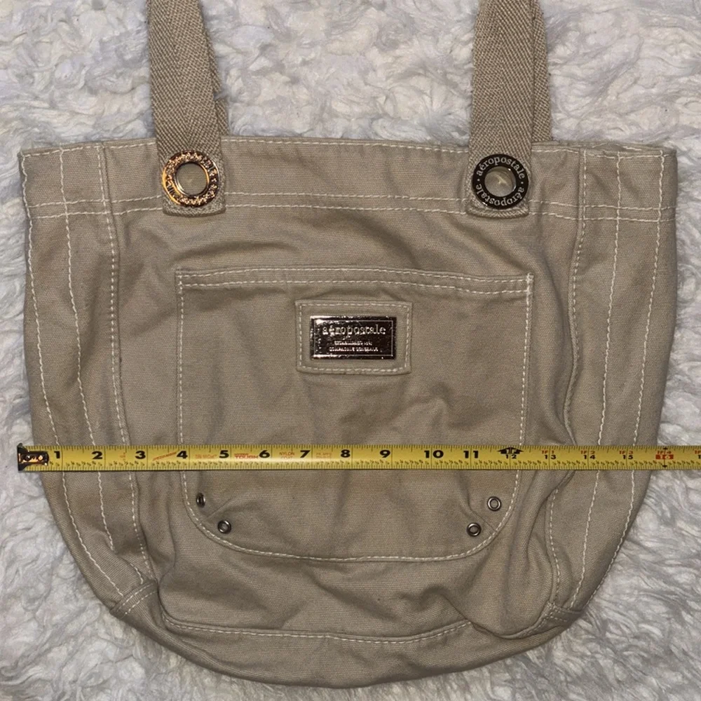 Aeropostale Vintage Canvas Tote Bag, 16ā x 14ā - Picture 6 of 16
